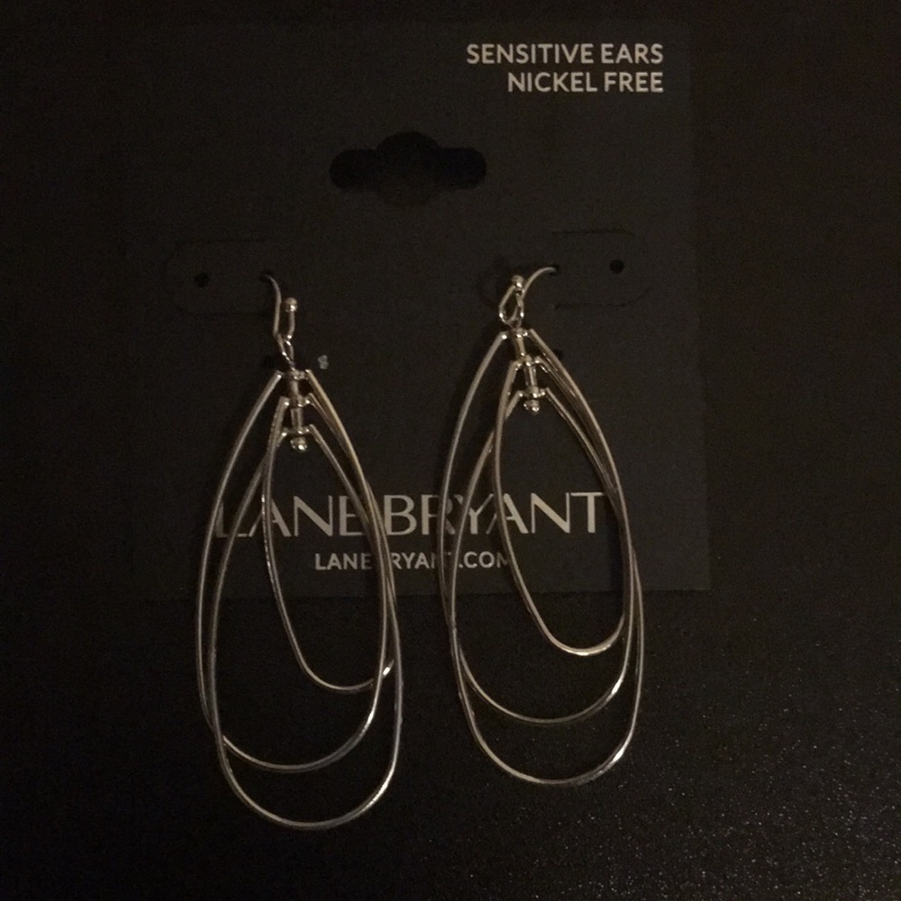 Silver earrings